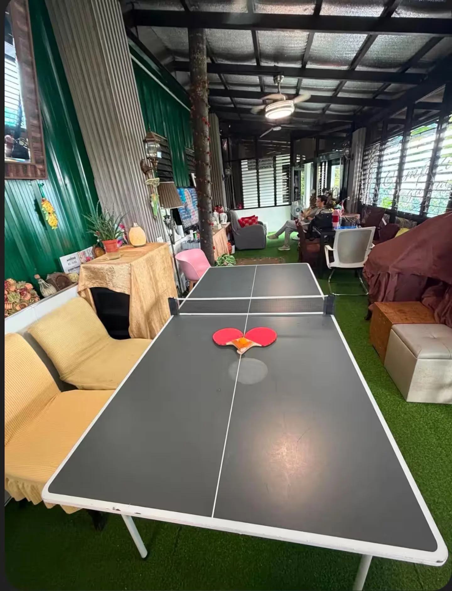 Table tennis in Jacob's Pavilion